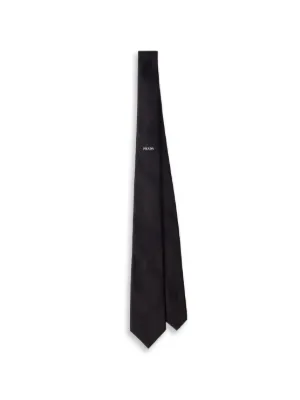 Prada silk tie