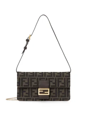 FENDI Tube FF-jacquard wallet
