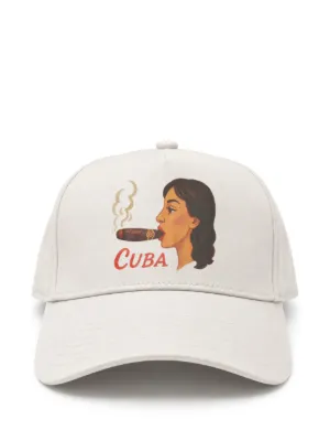 Melt graphic-print baseball cap