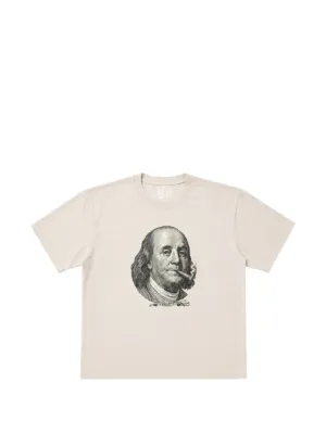 Melt portrait-print T-shirt