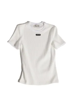 Miu Miu cotton T-shirt 