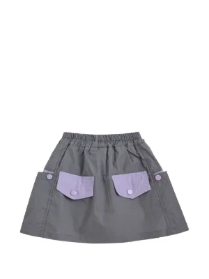 Mimi Tutu flap-pockets skirt
