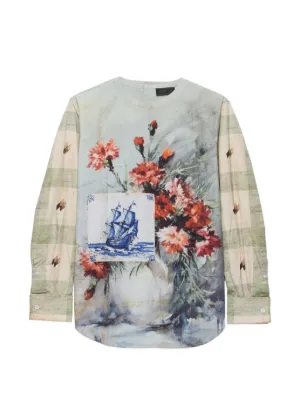 Prada printed cotton shirt