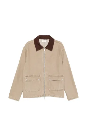 Dr&ocirc;le De Monsieur zip-fastening long-sleeve jacket