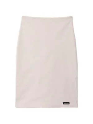 Miu Miu stretch poplin skirt