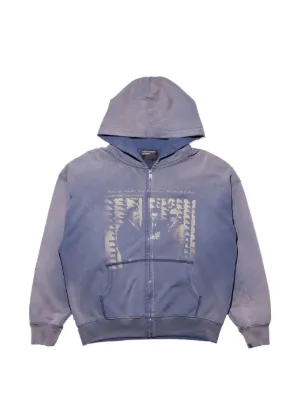Enfants Riches D&eacute;prim&eacute;s Daughter's Pet zip-up hoodie