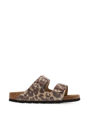 Birkenstock Arizona leopard-print sandals