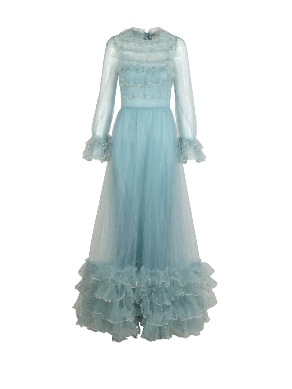 Valentino Garavani sequin-embellished tulle maxi dress
