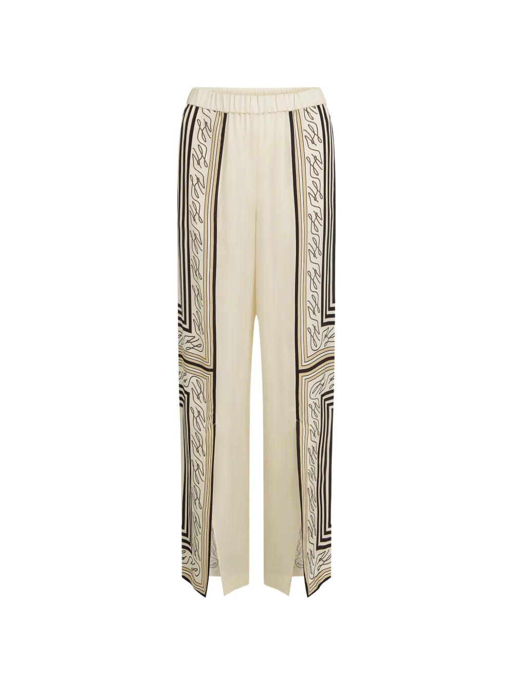 Karl Lagerfeld print-detail palazzo trousers