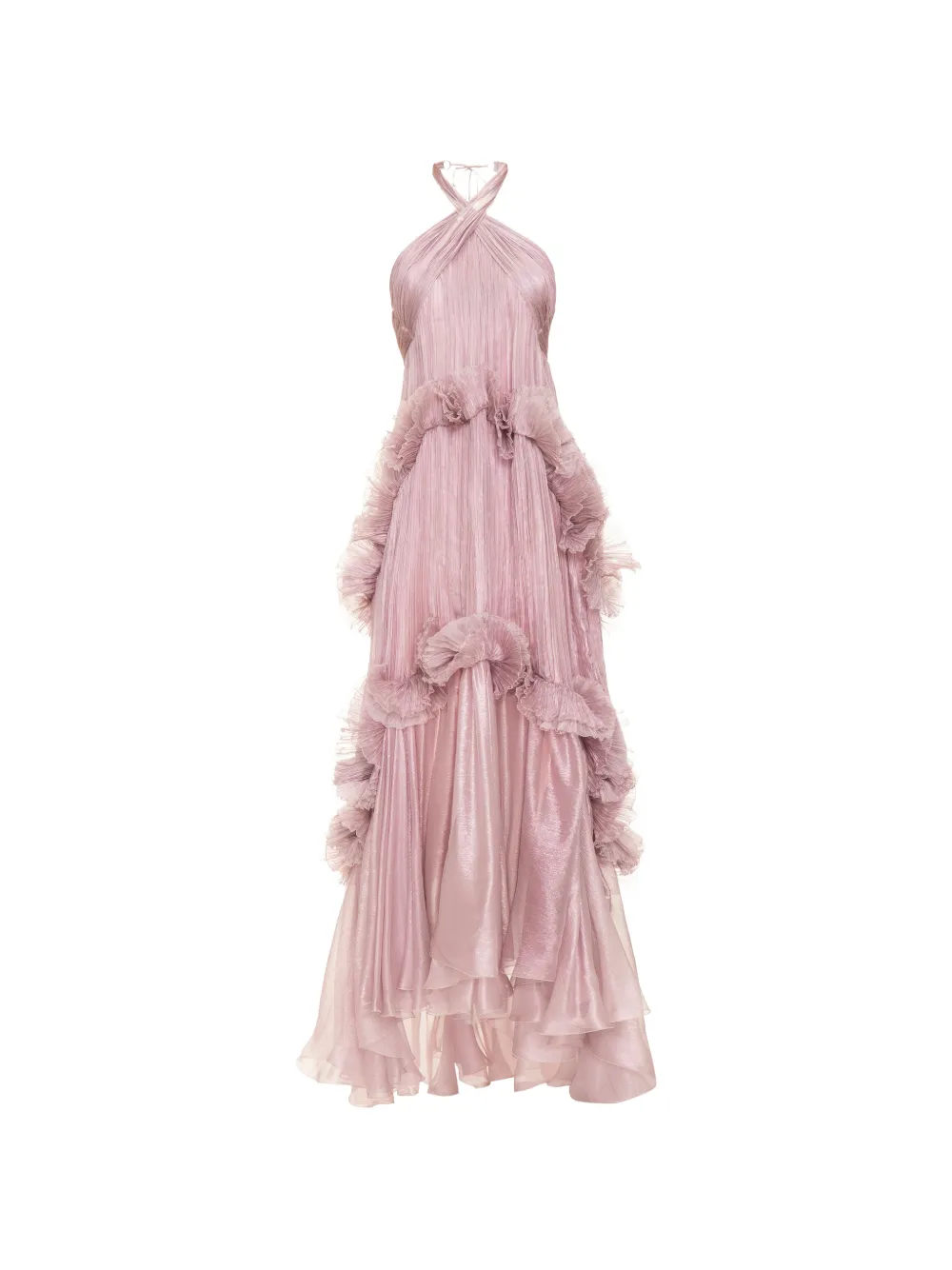 Maria Lucia Hohan Zadie ruffled maxi dress