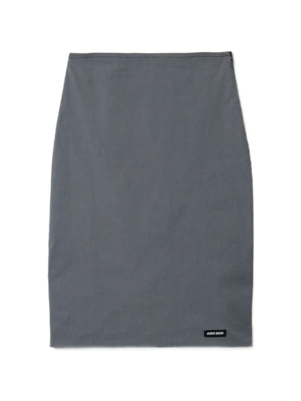Miu Miu stretch poplin skirt