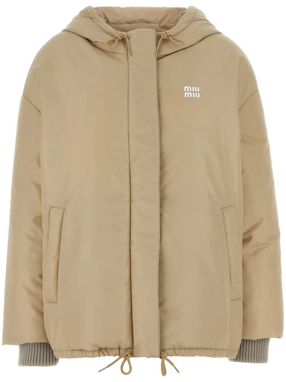 Miu Miu hooded down jacket