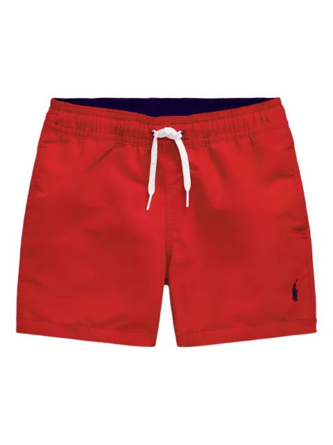 POLO RALPH LAUREN KIDS Polo Pony-embroidered swim shorts