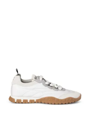 Miu Miu Tyre technical fabric and suede sneakers