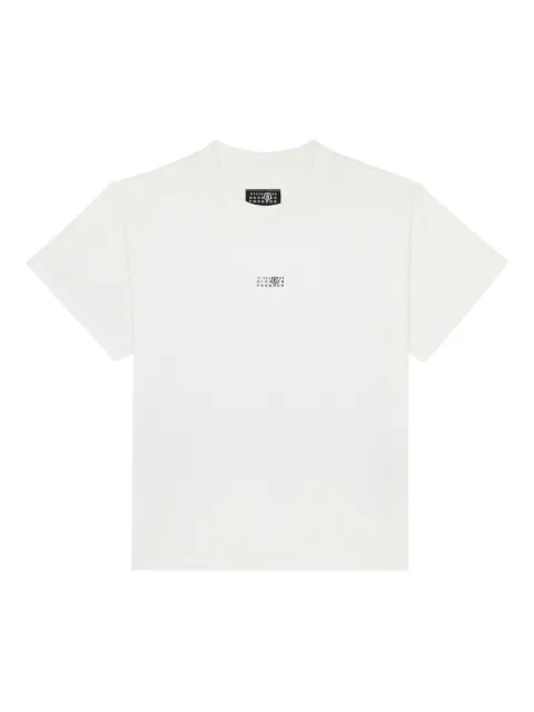 MM6 Maison Margiela logo-patch T-shirt