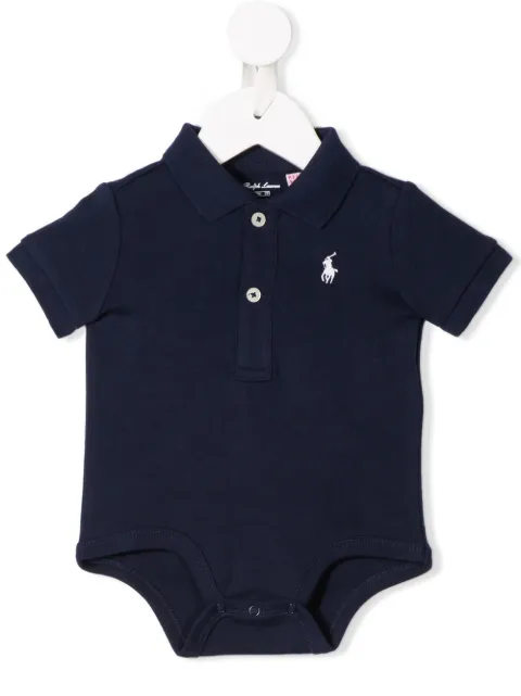 POLO RALPH LAUREN KIDS logo embroidered body