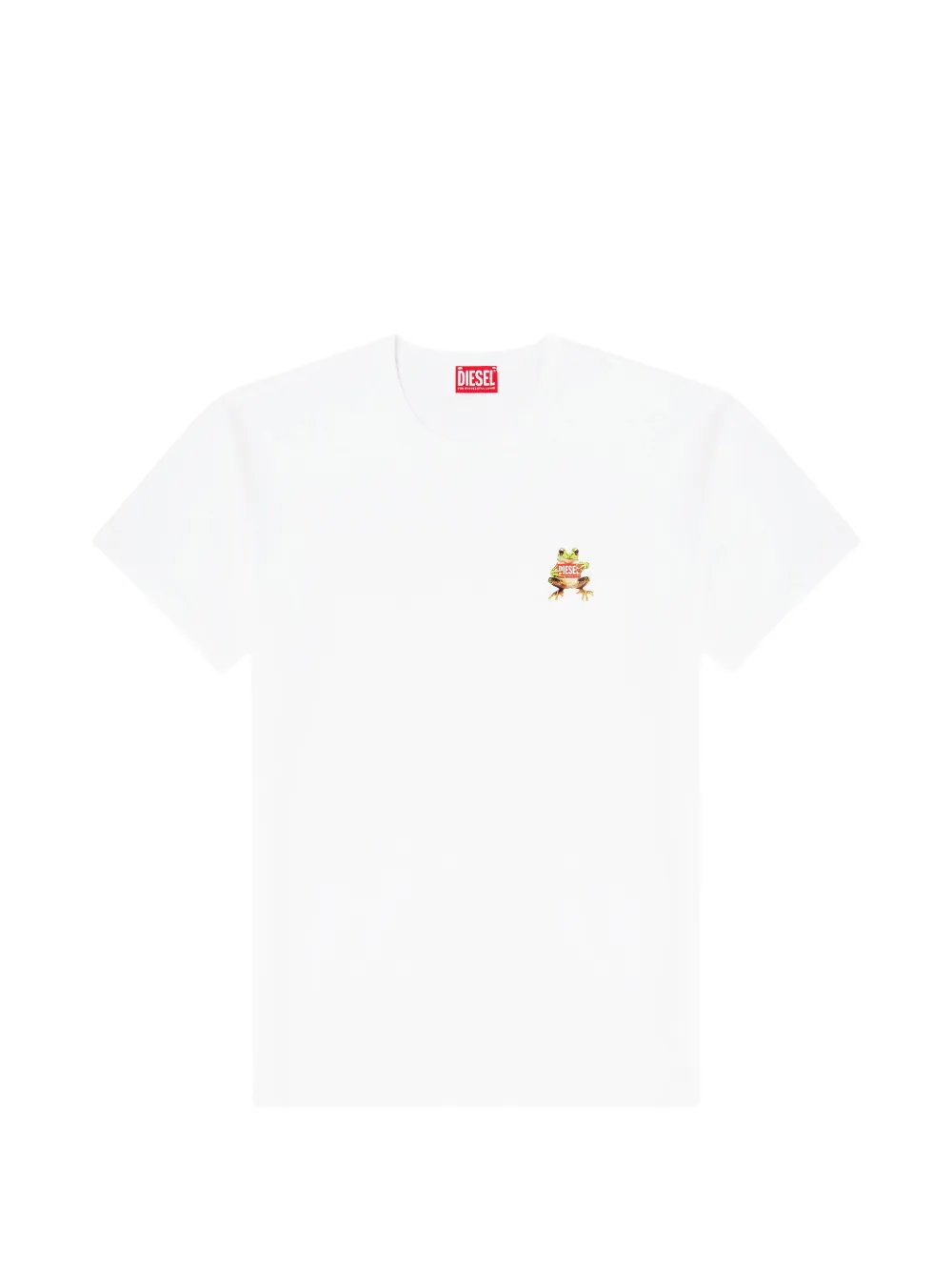 Diesel T-shirt with frog and logo print