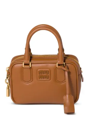 Miu Miu Arcadie leather handbag