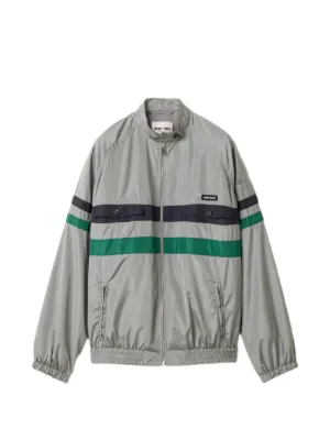 Miu Miu technical silk blouson jacket