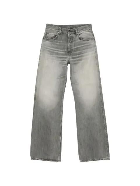 Acne Studios faded logo-patch jeans