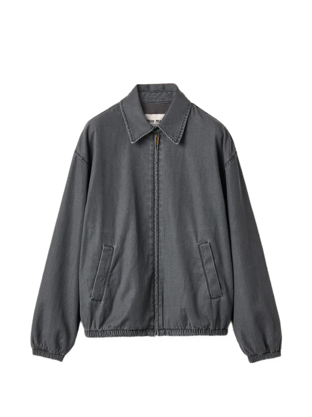 Miu Miu chambray blouson jacket