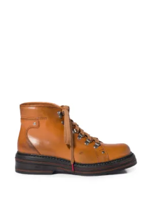 Miu Miu leather booties
