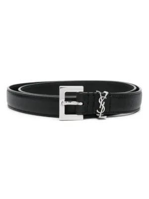 Saint Laurent Cassandre thin belt