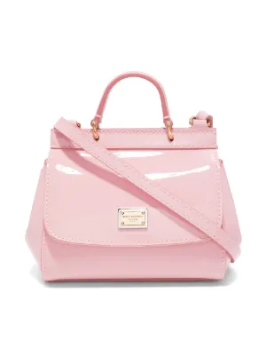 Dolce & Gabbana Kids mini Sicily logo-plaque shouder bag