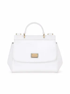 Dolce & Gabbana Kids mini Sicily patent leather top-handle bag