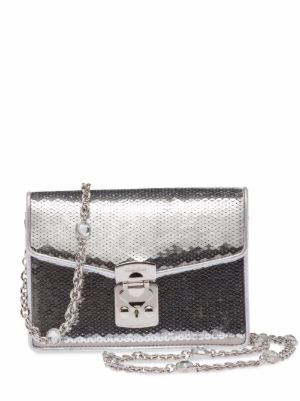 Miu Miu Confidential sequin-embellished leather bag