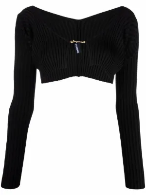 Jacquemus La Maille Pralu cropped cardigan