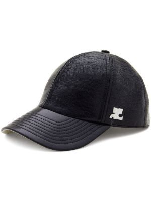 Courr&egrave;ges logo-patch baseball cap
