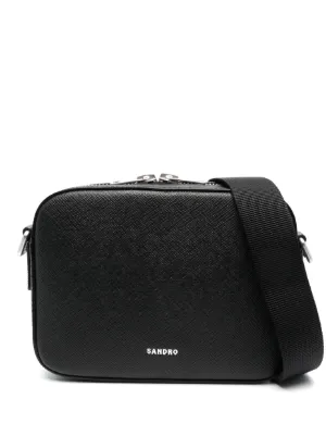 SANDRO small reconstituted leather bag