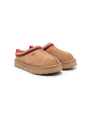 UGG Kids Tazz suede slippers