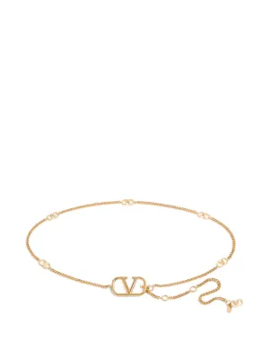 Valentino Garavani VLogo signature chain belt