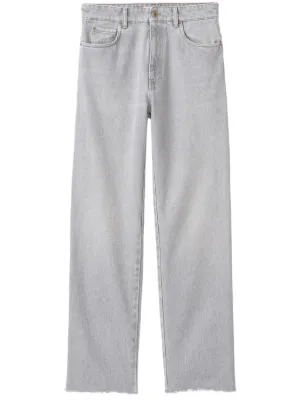 Miu Miu mid-rise straight-leg jeans