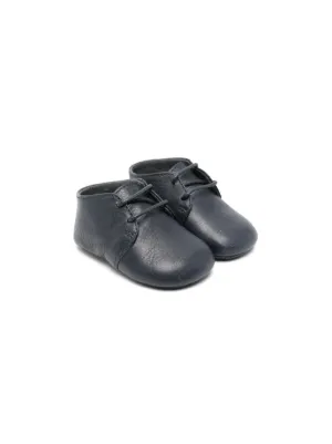 Bonpoint Little leather crib shoes