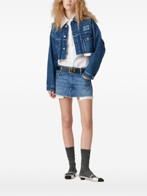 Miu Miu denim blouson jacket