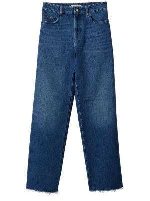 Miu Miu logo-detail jeans