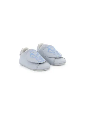 Kenzo Kids logo-embroidered slippers