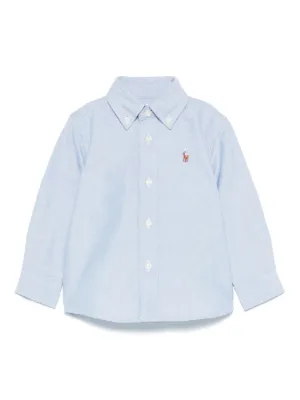 POLO RALPH LAUREN KIDS Polo Pony-embroidered shirt