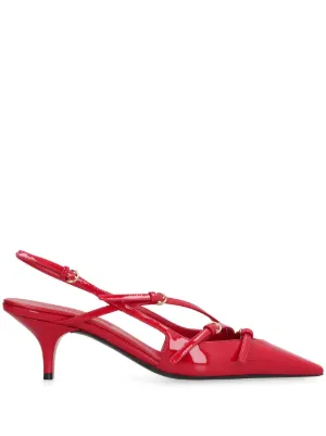 Miu Miu 50mm leather pumps