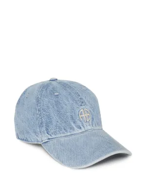 ANINE BING logo-embroidered cap
