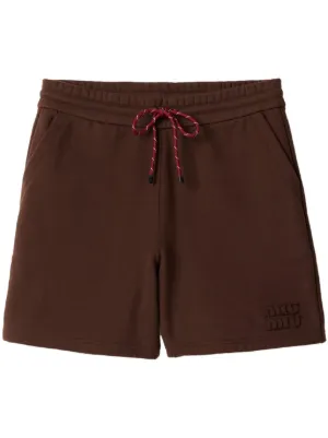 Miu Miu cotton shorts