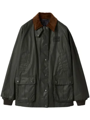 Miu Miu poplin jacket