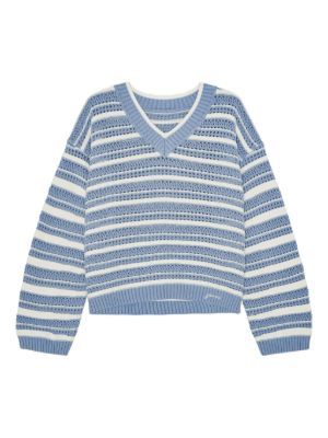 GANNI striped sweater