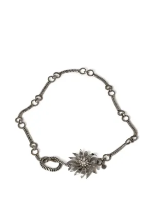 Miu Miu crystal-embellished belt