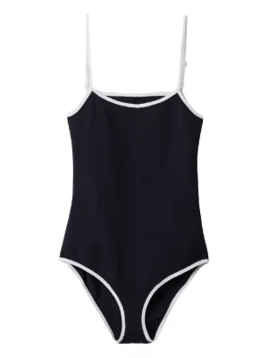 Miu Miu open-back swimsuit 