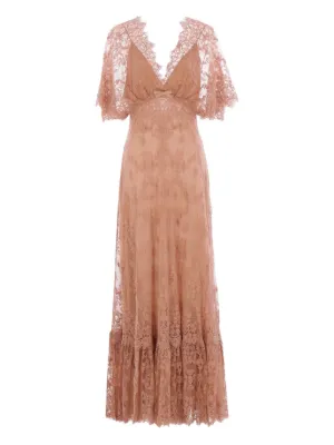 Elie Saab silk maxi dress