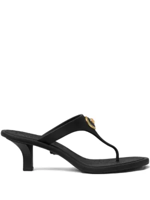 Versace Alia rubber thong sandals 55 mm